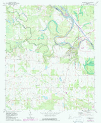 Gainesville 1970 topographic map thumbnail