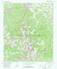 Gardendale 1959 topographic map preview