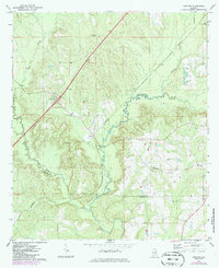 Garland 1971 topographic map thumbnail
