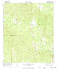 Gaston 1971 topographic map thumbnail