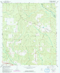 Gateswood 1978 topographic map thumbnail