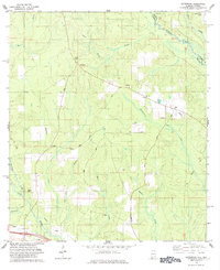 Gateswood 1978 topographic map thumbnail