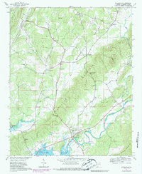 Gaylesville 1967 topographic map thumbnail