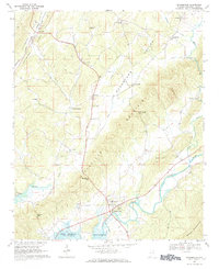 Gaylesville 1967 topographic map thumbnail