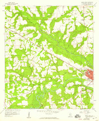 Geneva West 1957 topographic map thumbnail