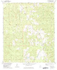 Georgetown 1982 topographic map thumbnail