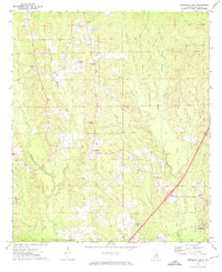 Georgiana East 1971 topographic map thumbnail