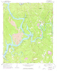 Gilmore 1971 topographic map thumbnail