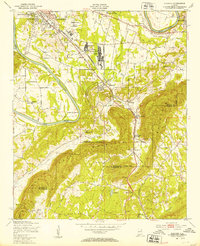 Glencoe 1947 topographic map thumbnail