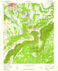 Glencoe 1956 topographic map thumbnail