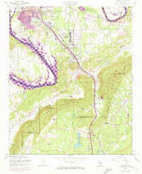 Glencoe 1956 topographic map thumbnail
