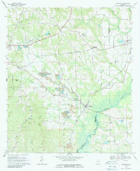 Glenwood 1968 topographic map thumbnail