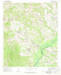 Glenwood 1968 topographic map thumbnail