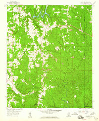 Gold Mine 1958 topographic map thumbnail