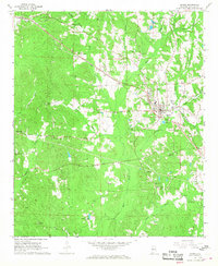 Gordo 1967 topographic map thumbnail
