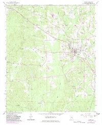 Gordo 1967 topographic map thumbnail