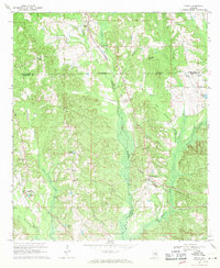 Grady 1968 topographic map thumbnail