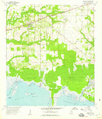 Grand Bay 1958 topographic map thumbnail
