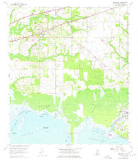 Grand Bay 1958 topographic map thumbnail