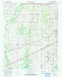 Greenbrier 1975 topographic map thumbnail