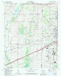 Greenbrier 1975 topographic map thumbnail