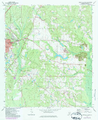 Greenville East 1971 topographic map thumbnail