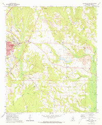 Greenville East 1971 topographic map thumbnail