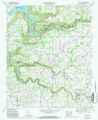 Grove Oak 1946 topographic map thumbnail