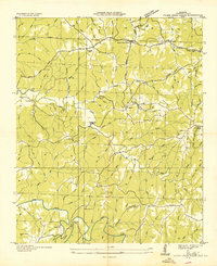 Guinn Cross Roads 1936 topographic map thumbnail