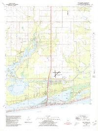 Gulf Shores 1980 topographic map thumbnail