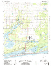 Gulf Shores 1980 topographic map thumbnail