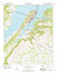 Guntersville 1948 topographic map thumbnail