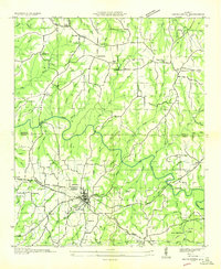 Hackleburg 1936 topographic map thumbnail