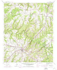 Hackleburg 1946 topographic map thumbnail