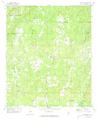 Hackneyville 1969 topographic map thumbnail