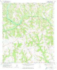 Haleburg 1970 topographic map thumbnail