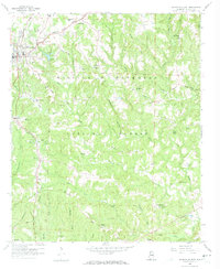 Haleyville East 1958 topographic map thumbnail