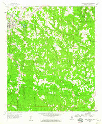 Haleyville East 1958 topographic map preview