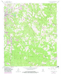 Haleyville East 1958 topographic map preview