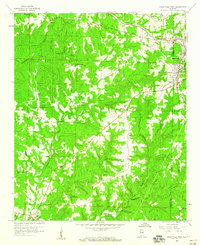 Haleyville West 1958 topographic map thumbnail