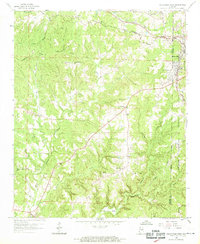 Haleyville West 1958 topographic map thumbnail