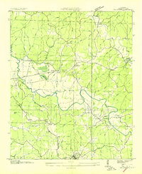 Halltown 1936 topographic map thumbnail