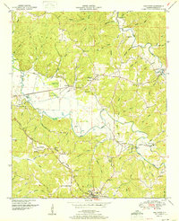 Halltown 1951 topographic map thumbnail