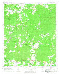 Hamilton NE 1967 topographic map thumbnail