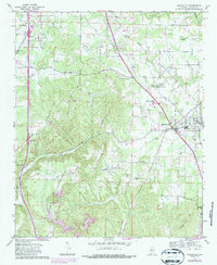 Hanceville 1969 topographic map thumbnail