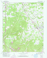 Hanceville 1969 topographic map thumbnail