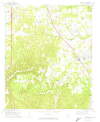Hanceville 1969 topographic map thumbnail