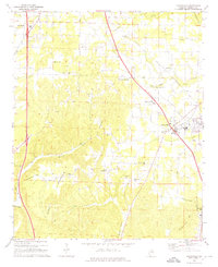 Hanceville 1969 topographic map thumbnail
