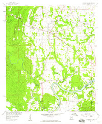 Harpersville 1958 topographic map thumbnail