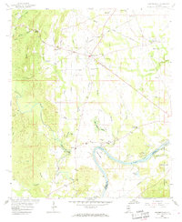 Harpersville 1958 topographic map thumbnail